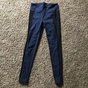 Athleta Leggings With Mesh!